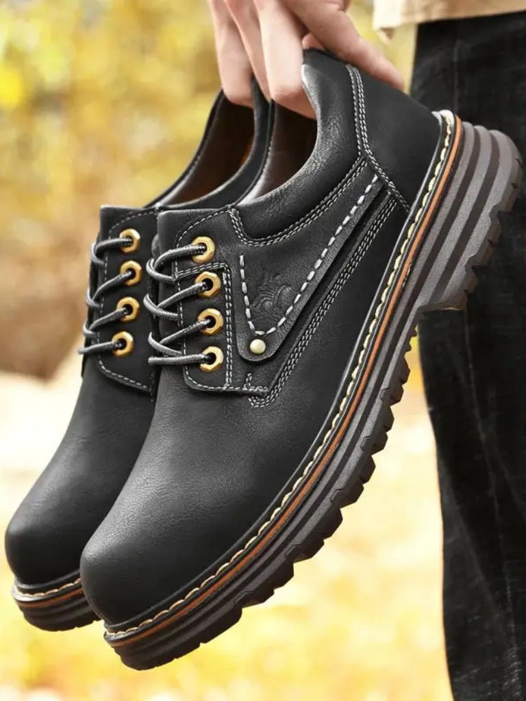 British Leather Elegant Oxford Shoes - Cross & Crown