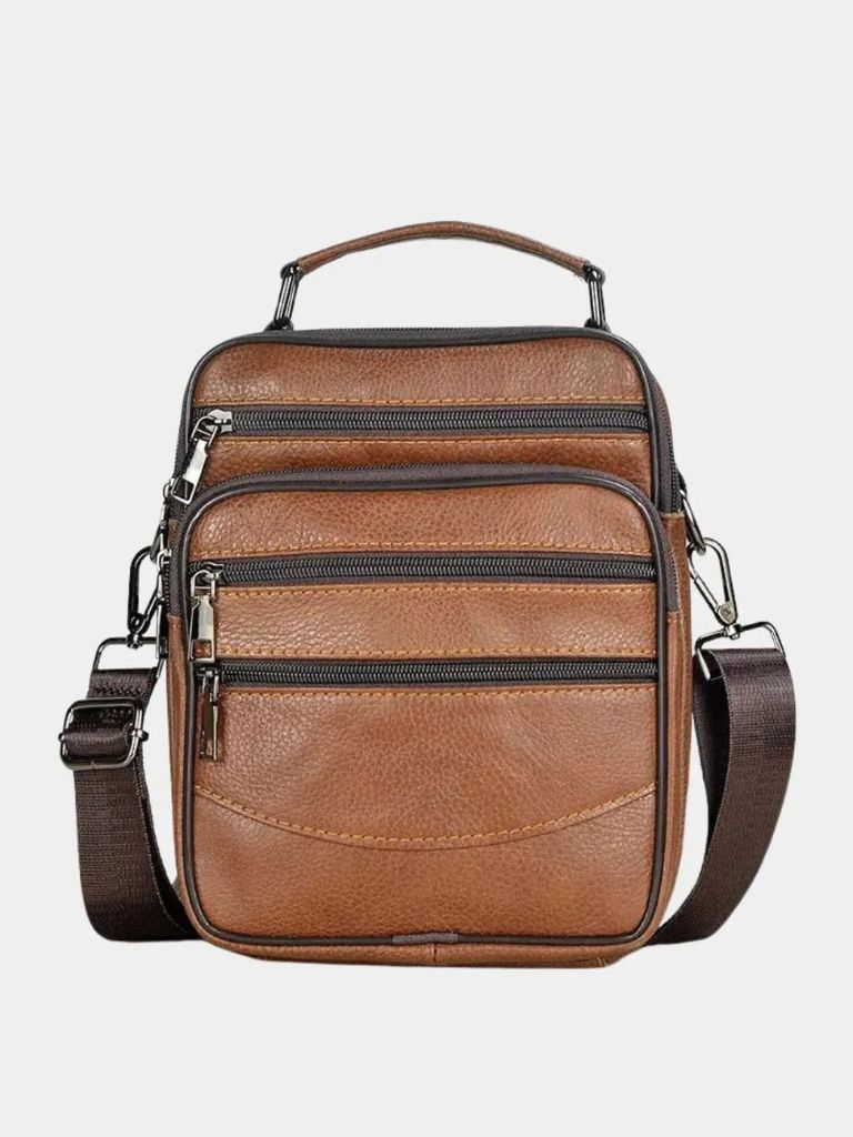 Leather Handbag - Cross & Crown