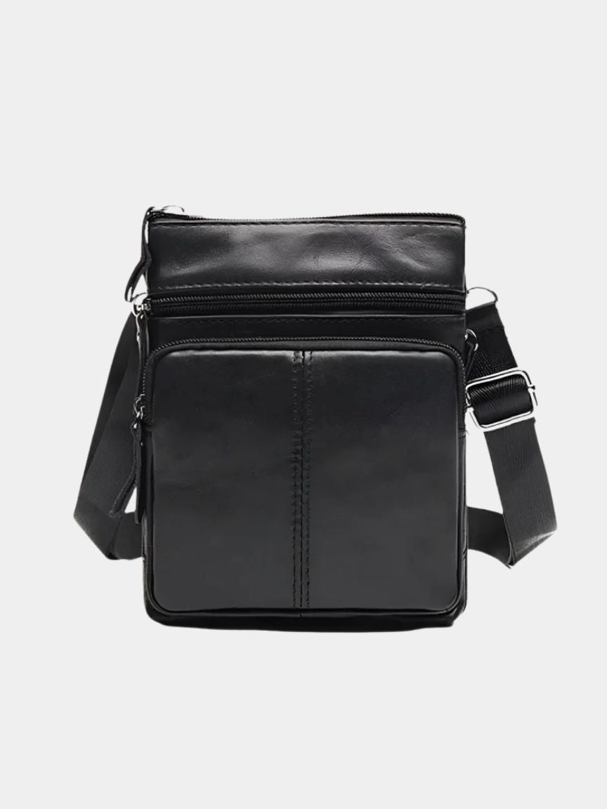 Crossbody Leather Shoulder Bag - Cross & Crown