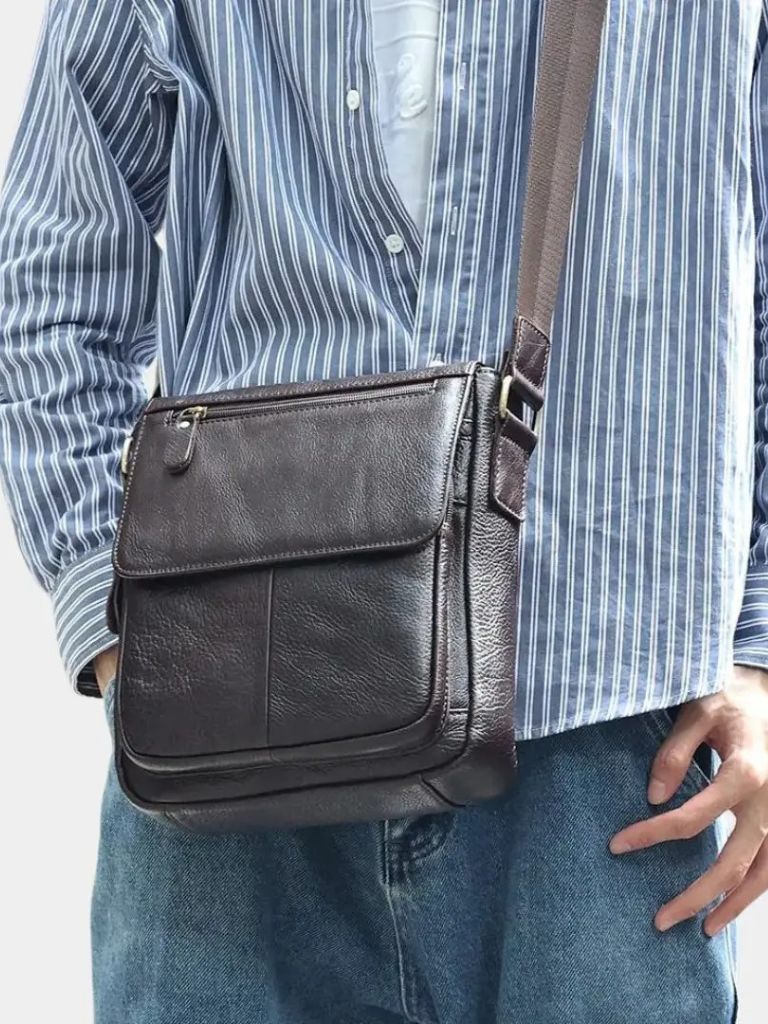 Casual Messenger Shoulder Bag - Cross & Crown