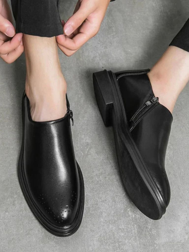 Brun Prestige Leather Loafers - Cross & Crown