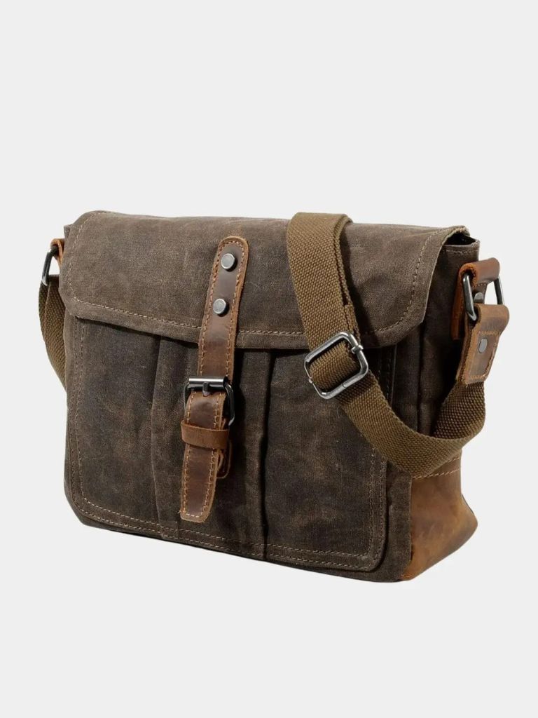 Balmoral Courier Transversal Bag - Cross & Crown