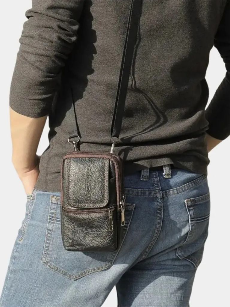Compact Voyager Shoulder Bag - Cross & Crown