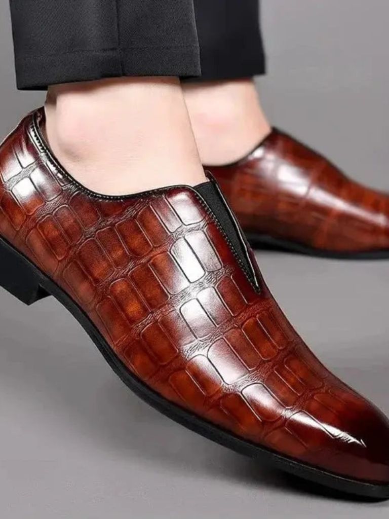 Imperium Leather Loafer - Cross & Crown