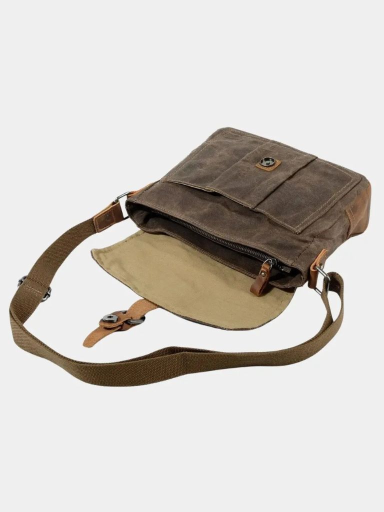 Balmoral Courier Transversal Bag - Cross & Crown