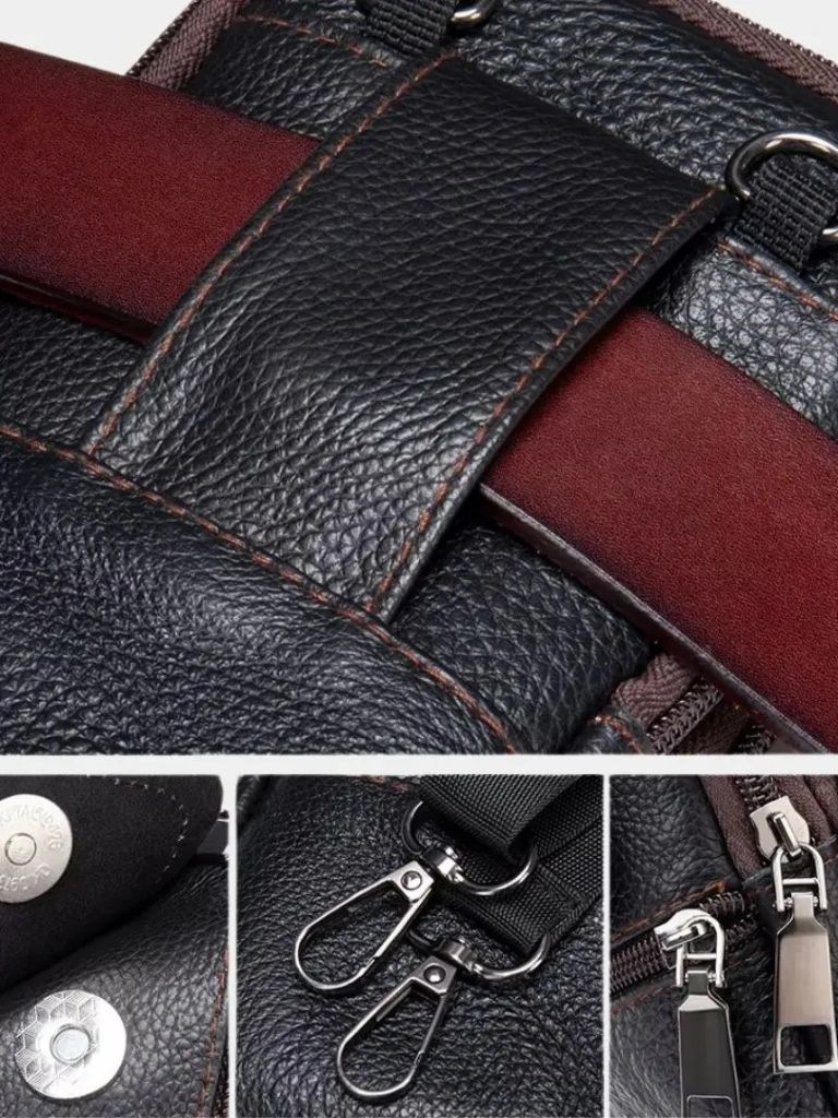 Compact Voyager Shoulder Bag - Cross & Crown