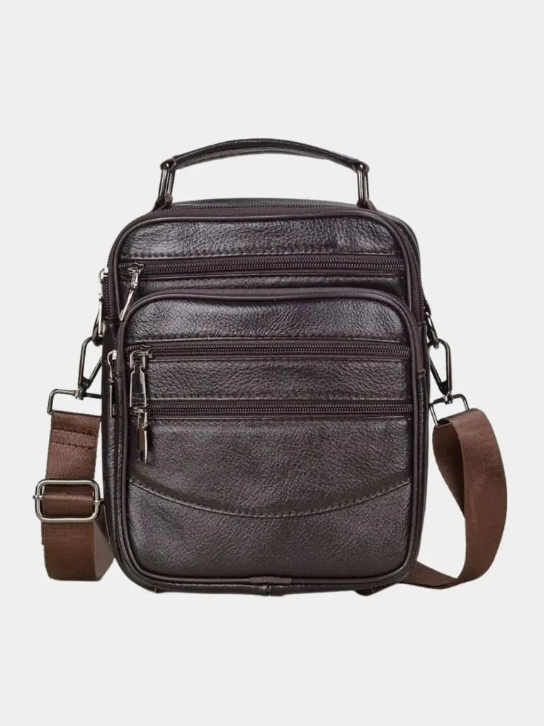 Leather Handbag - Cross & Crown