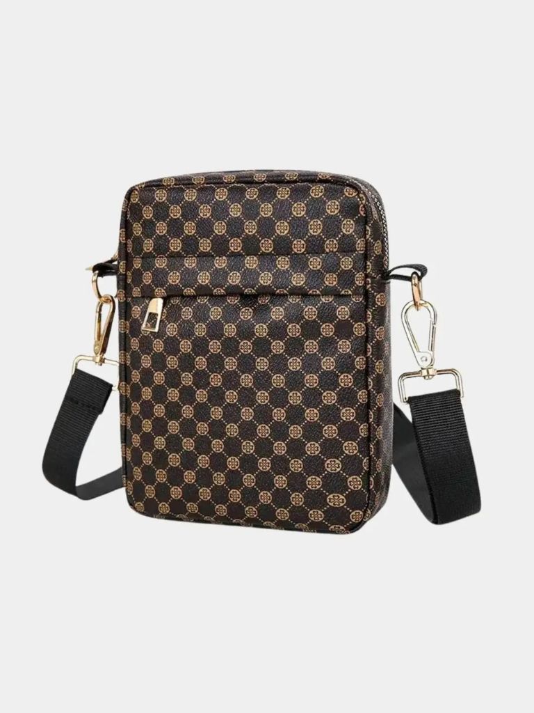 Vintage Pattern Mini Shoulder Bag - Cross & Crown