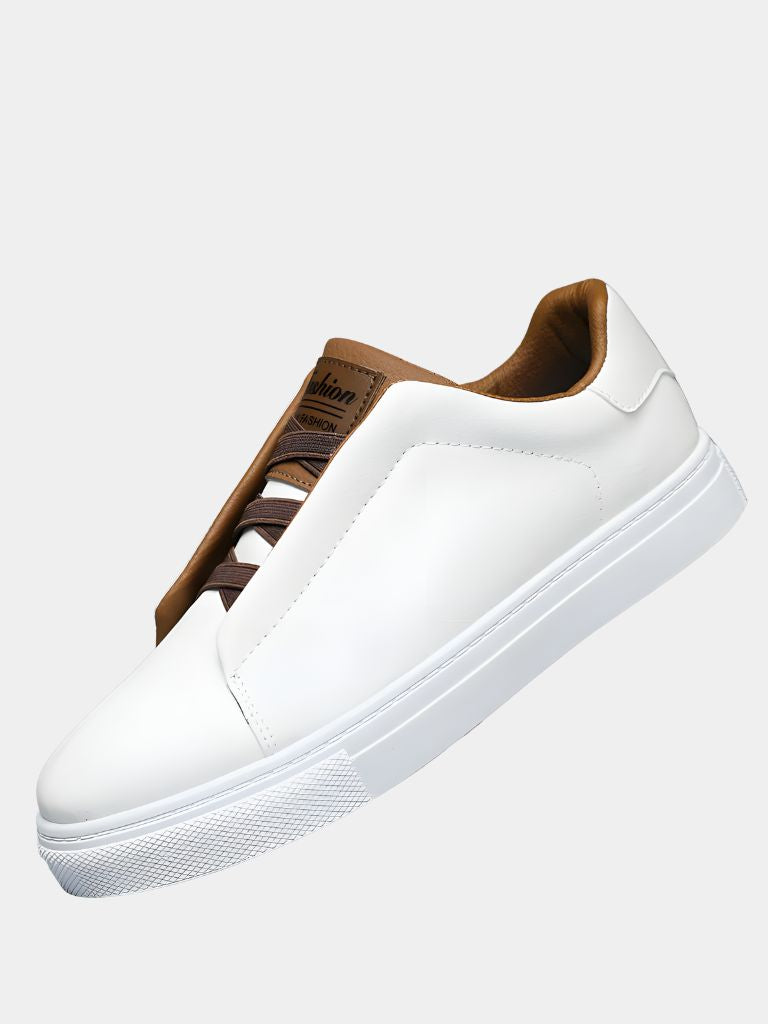 Wesentliche moderne Leder Turnschuhe - <tc>Cross & Crown</tc>