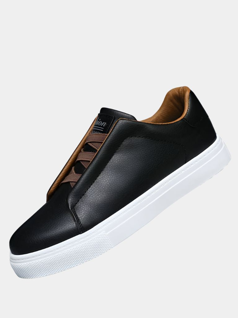 Wesentliche moderne Leder Turnschuhe - <tc>Cross & Crown</tc>