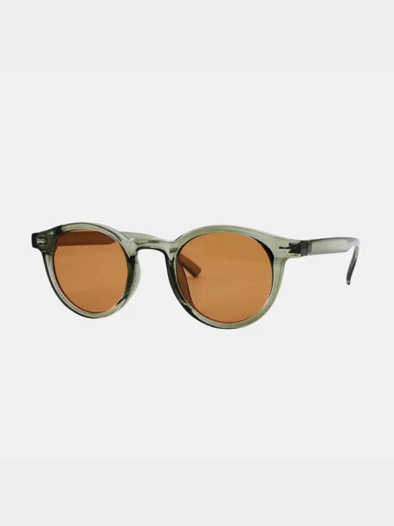Amber Hide Sunglasses – Cross & Crown - Cross & Crown