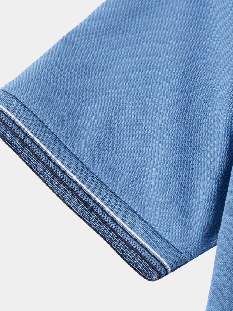 Azure Classic Polo – Cross & Crown - Cross & Crown