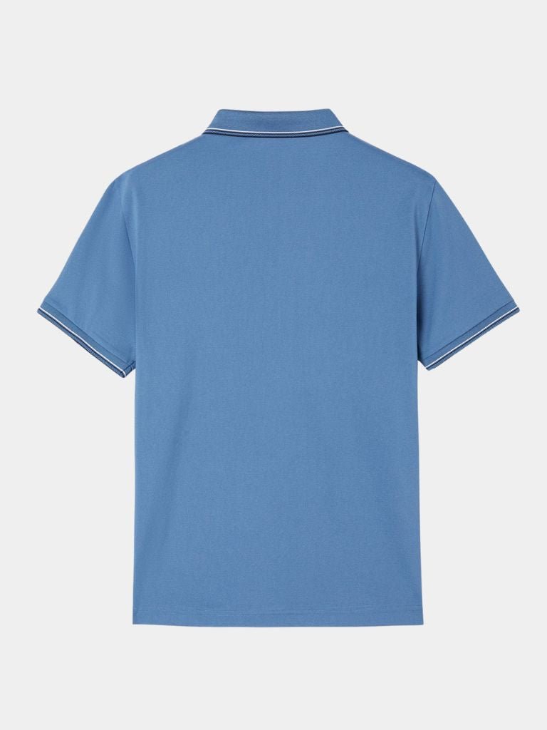 Azure Classic Polo – Cross & Crown - Cross & Crown