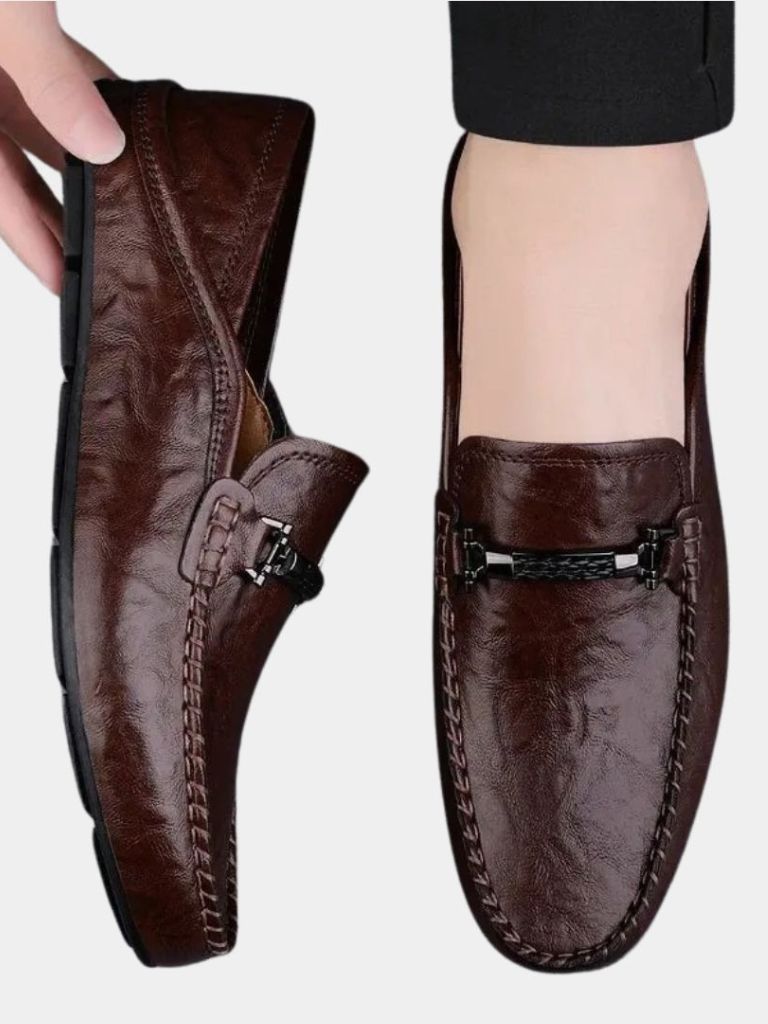 Belgravia Leather Loafers - Cross & Crown - Cross & Crown