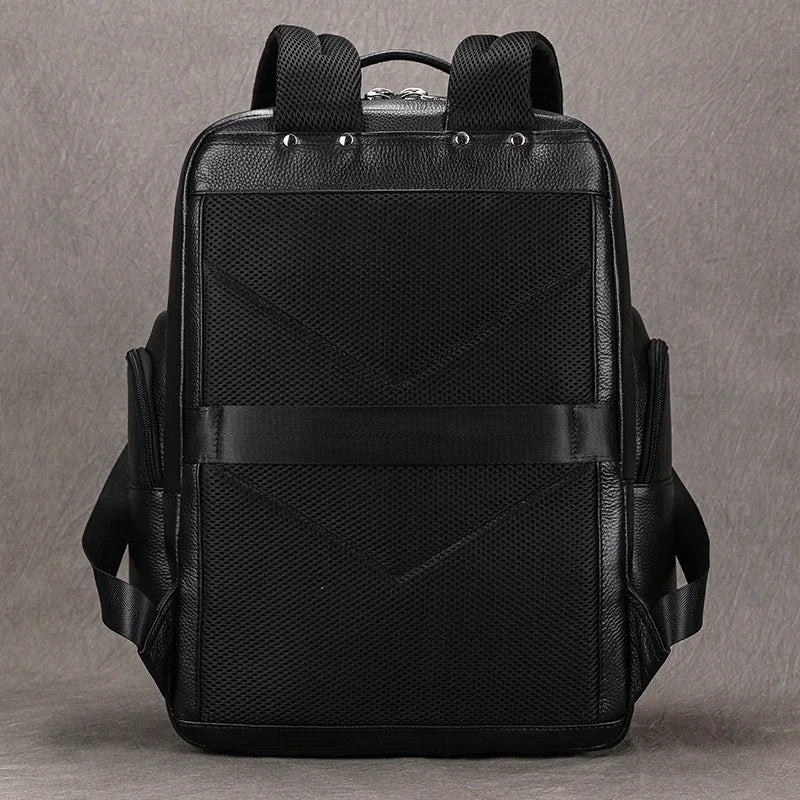 Black Bull 17” Tech Backpack with USB Charging - Cross & Crown