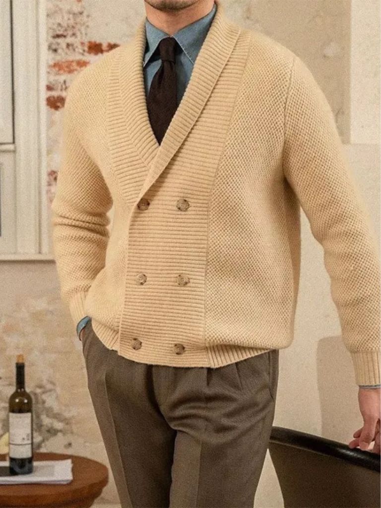British Elegant Knit Cardigan - Cross & Crown - Cross & Crown