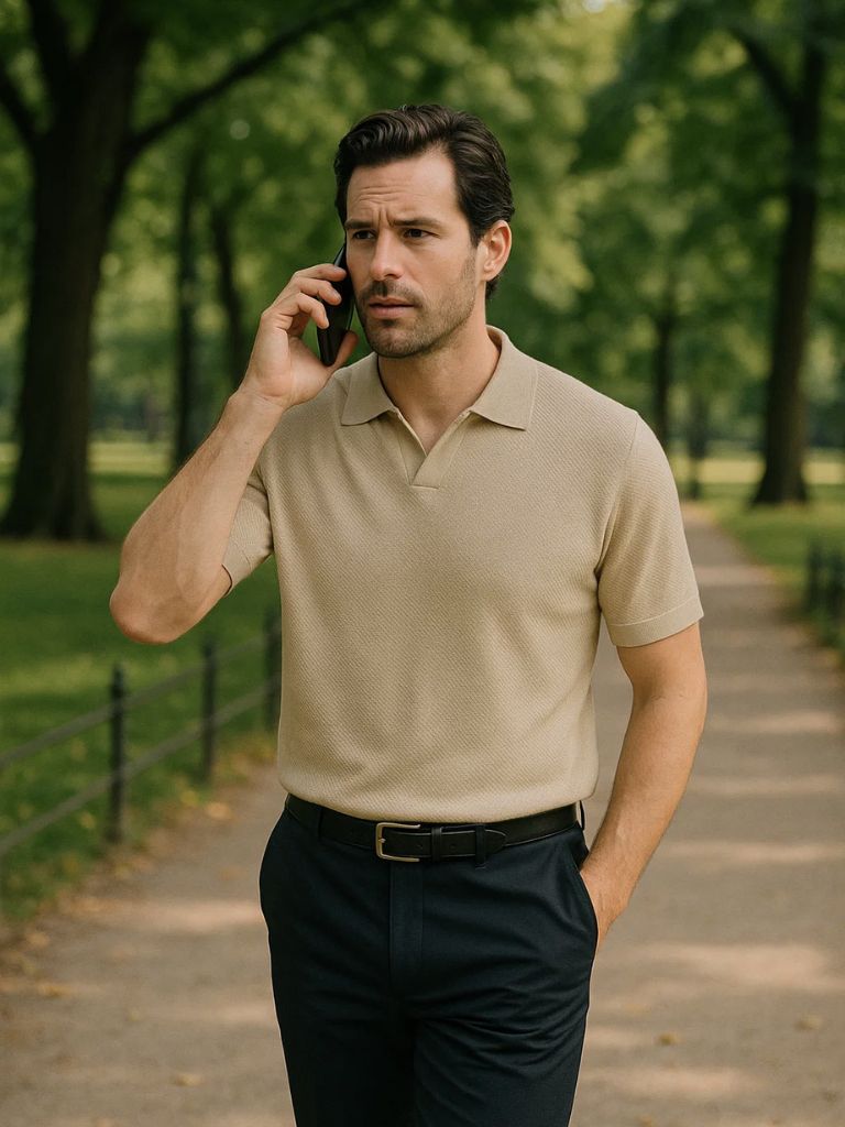 Brownstone Polo Shirt – Cross & Crown - Cross & Crown