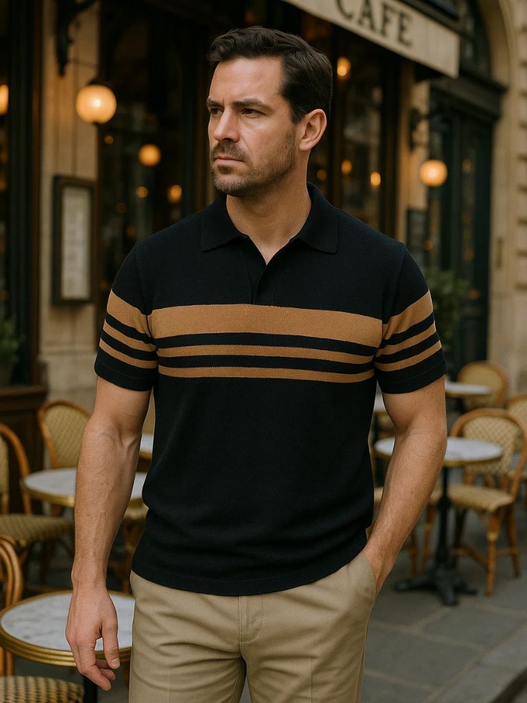 Caramel Lineage Polo – Cross & Crown - Cross & Crown