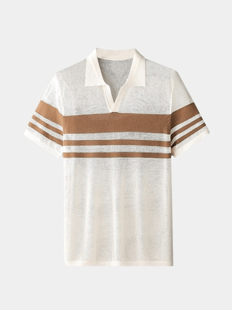 Caramel Lineage Polo – Cross & Crown - Cross & Crown