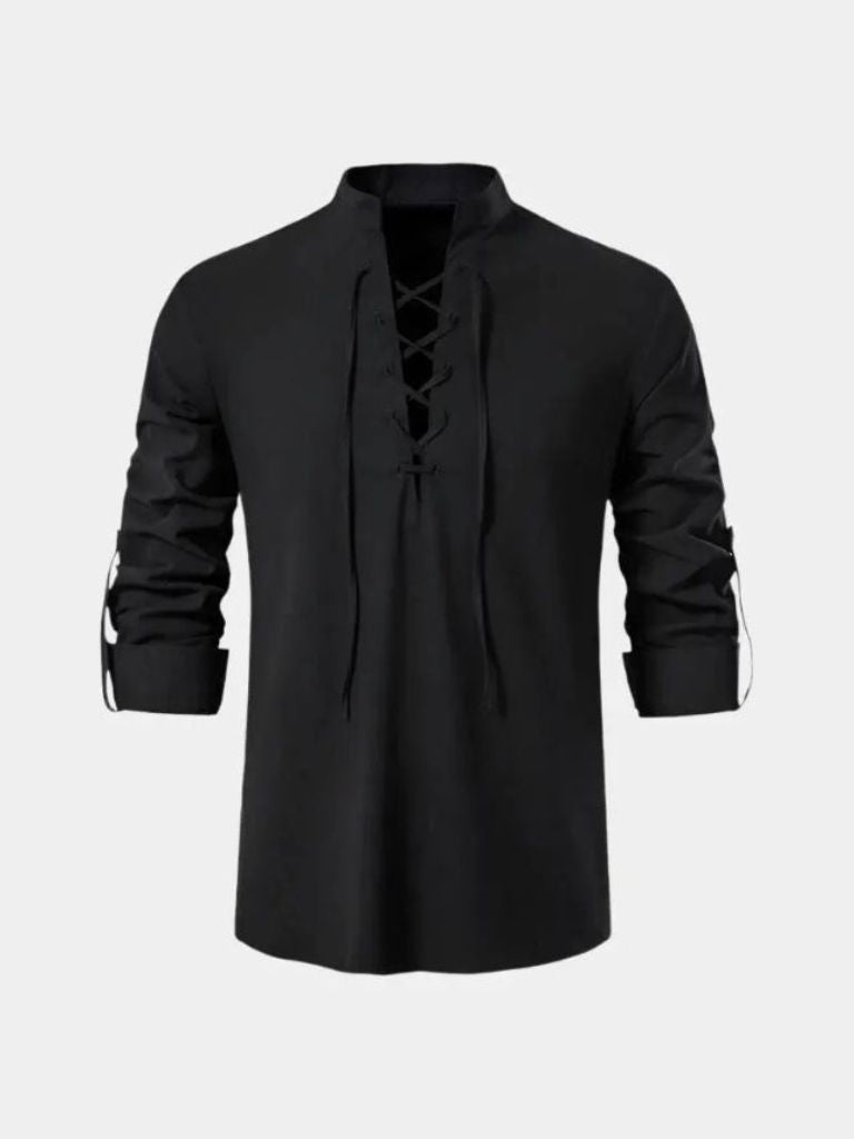 Casual Blouse Long Sleeve T-Shirt - Cross & Crown - Cross & Crown