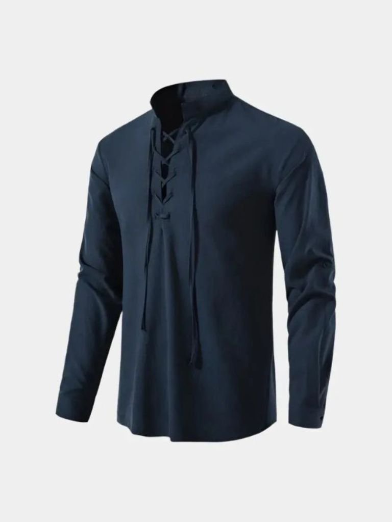 Casual Blouse Long Sleeve T-Shirt - Cross & Crown - Cross & Crown