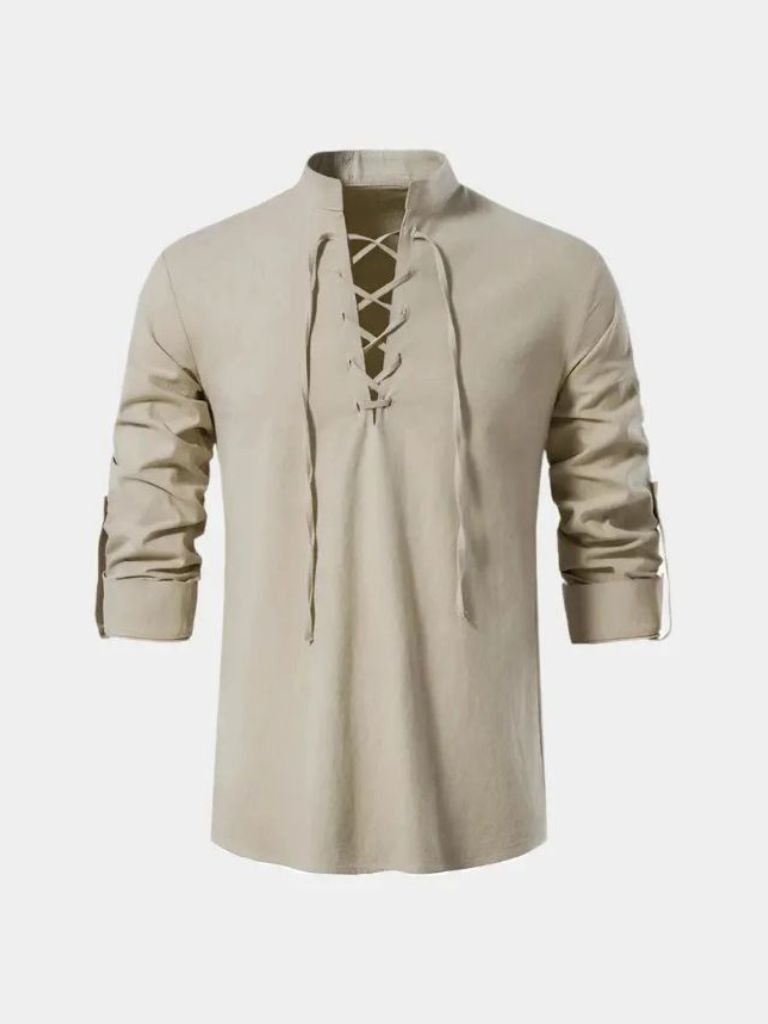 Casual Blouse Long Sleeve T-Shirt - Cross & Crown - Cross & Crown