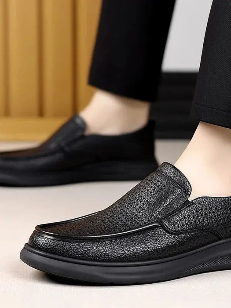 Comfortable Casual Elegant Moccasins Shoes - Cross & Crown - Cross & Crown