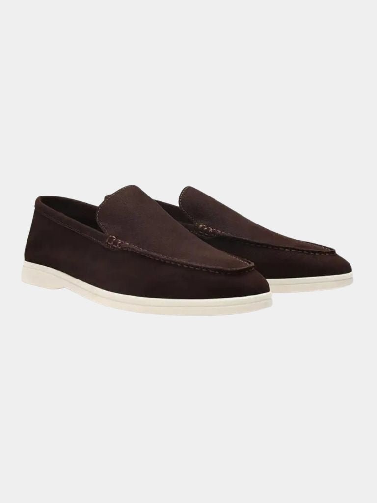 Cowhide Leather Loafers - Cross & Crown - Cross & Crown