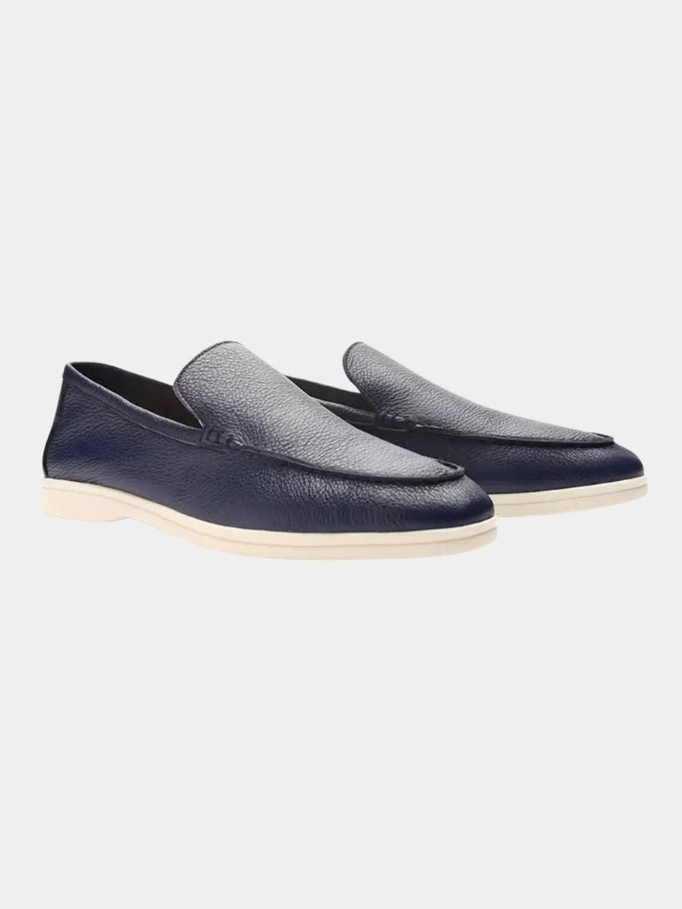 Cowhide Leather Loafers - Cross & Crown - Cross & Crown
