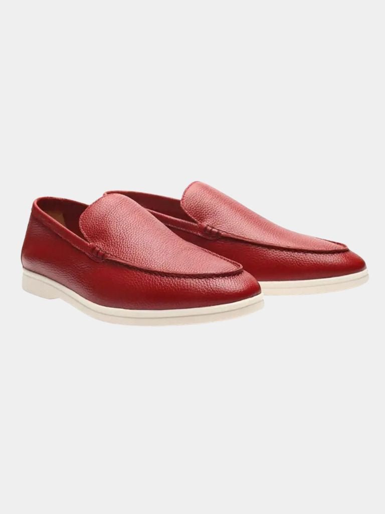 Cowhide Leather Loafers - Cross & Crown - Cross & Crown