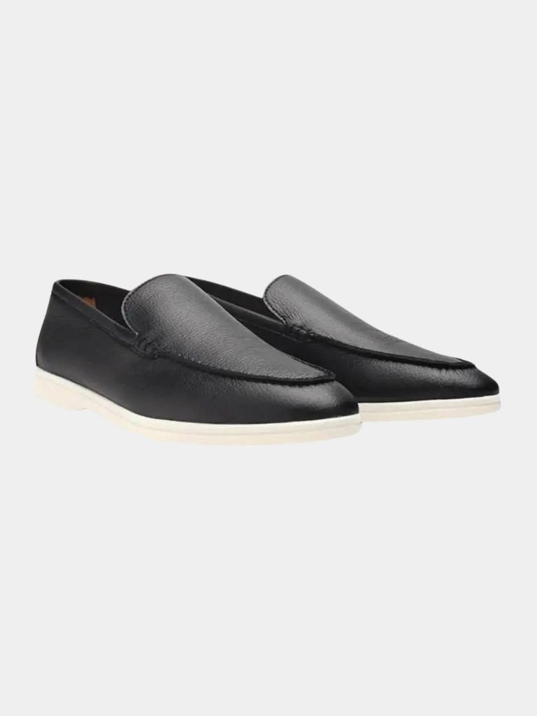 Cowhide Leather Loafers - Cross & Crown - Cross & Crown