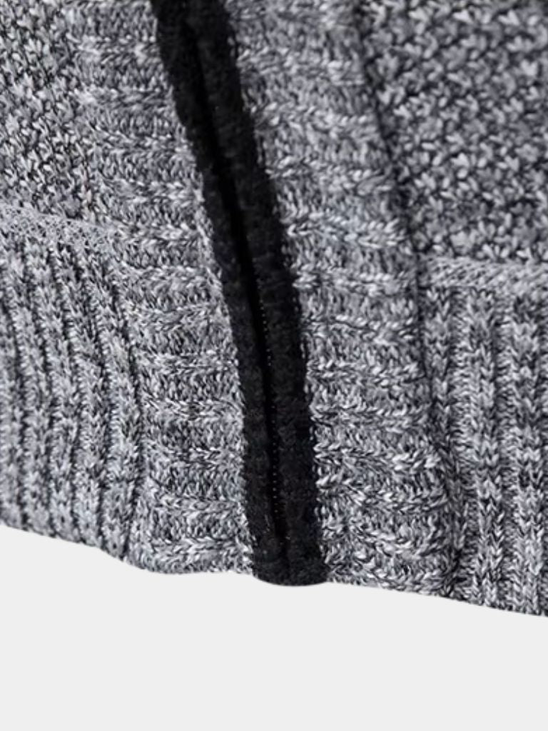 Elegant Full - Zip Sweater Vest - Cross & Crown - Cross & Crown