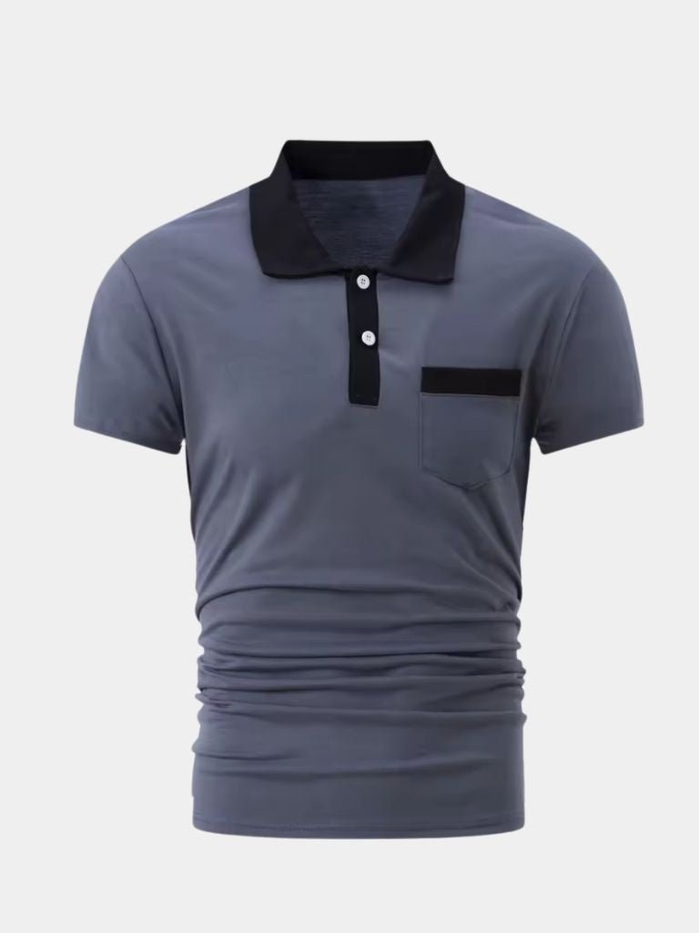 Elegant Golf Polo Shirt - Cross & Crown - Cross & Crown