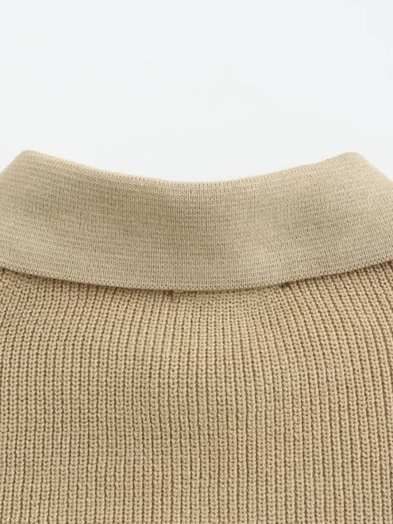 Essential Half Zip Sweater - Cross & Crown - Cross & Crown