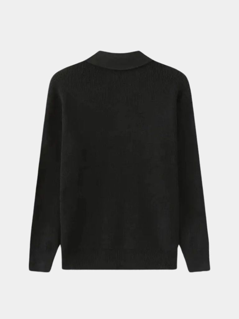 Essential Half Zip Sweater - Cross & Crown - Cross & Crown