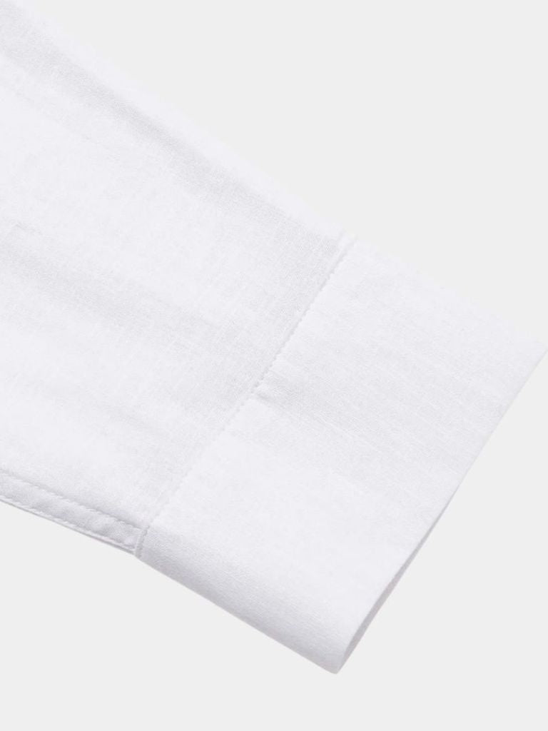 Essential Linen Casual Shirt - Cross & Crown - Cross & Crown