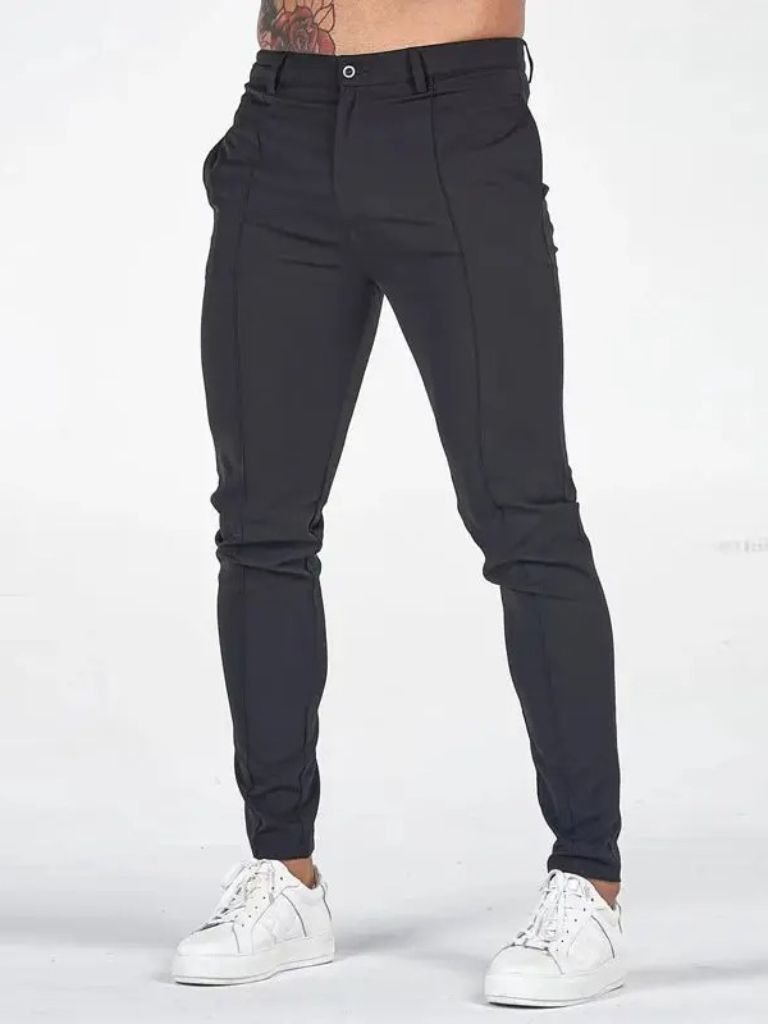 Essential Stretchy Skinny Trousers - Cross & Crown - Cross & Crown