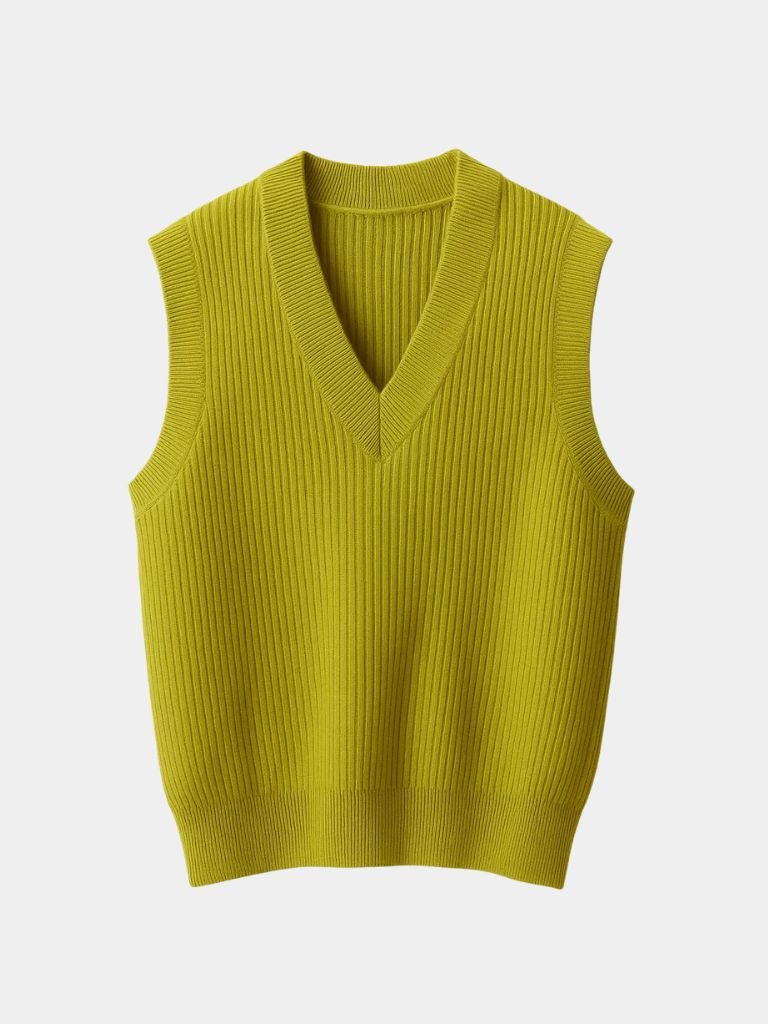 Knit Vest Waistcoat - Cross & Crown - Cross & Crown