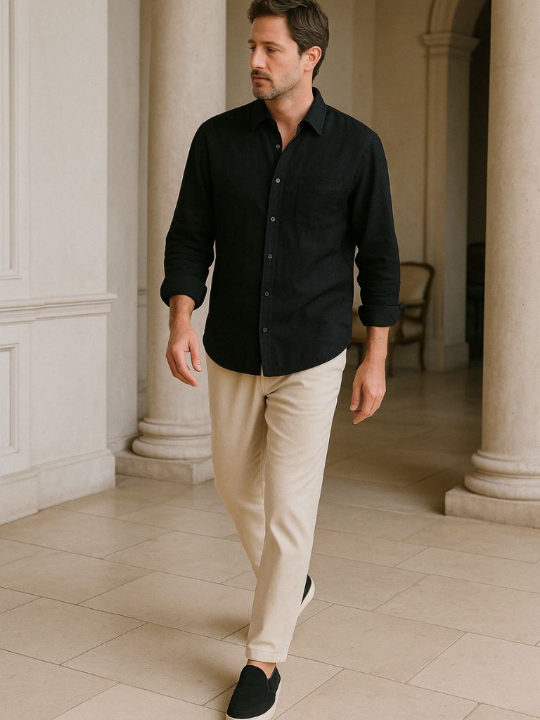 Linen Noire Set - Cross & Crown - Cross & Crown