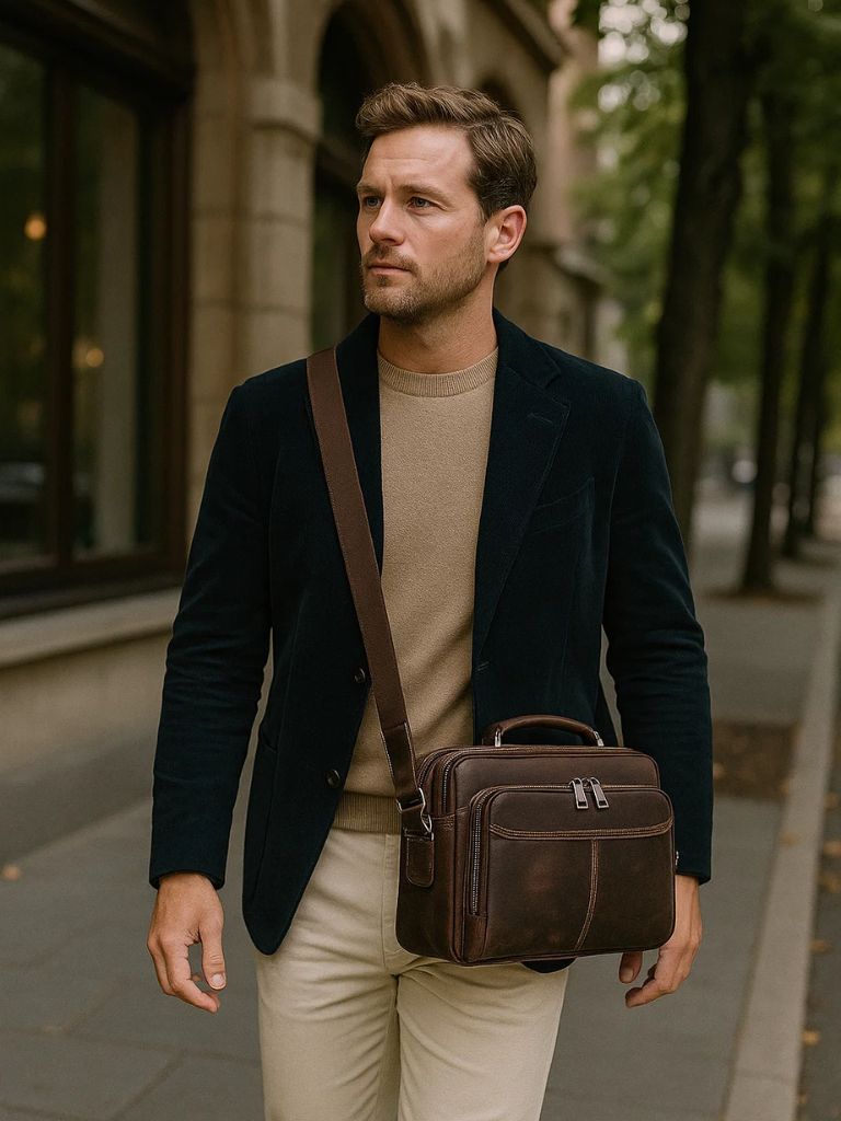Logan Casual Crossbody - Cross & Crown - Cross & Crown