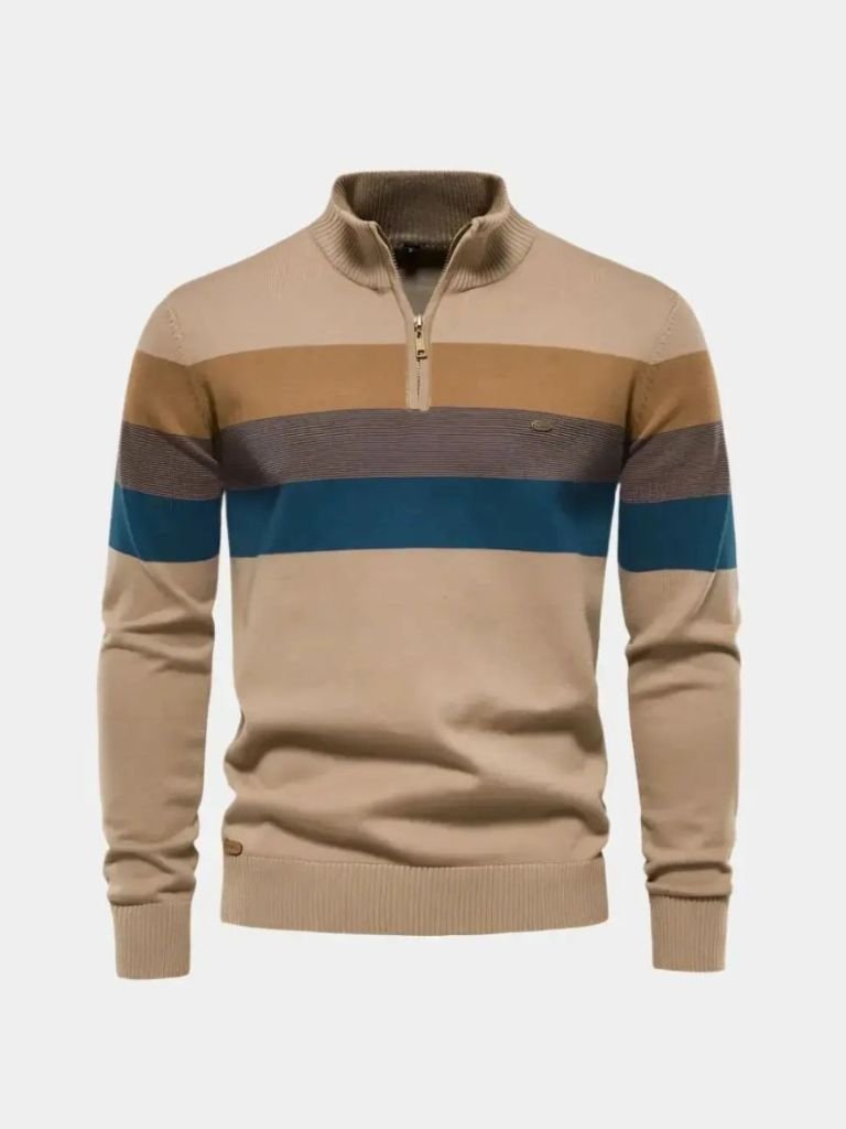 Minimalist High Collar Sweater - Cross & Crown - Cross & Crown
