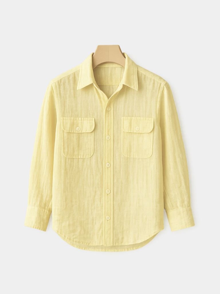 Minimalist Long Sleeve Shirt - Cross & Crown - Cross & Crown