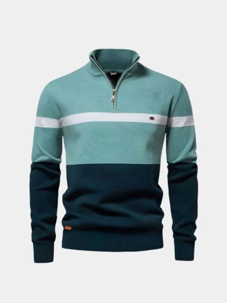 Quarter - Zip Jumper Sweater - Cross & Crown - Cross & Crown