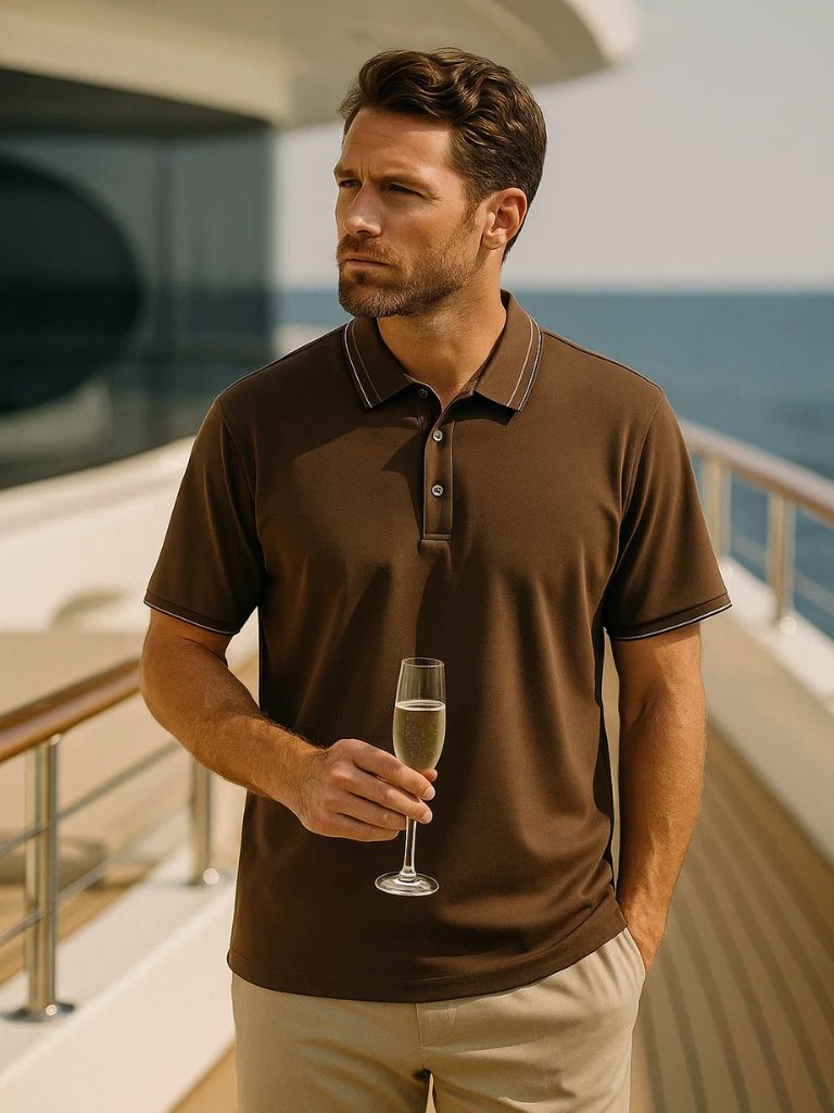 St. James Polo Shirt – Cross & Crown - Cross & Crown