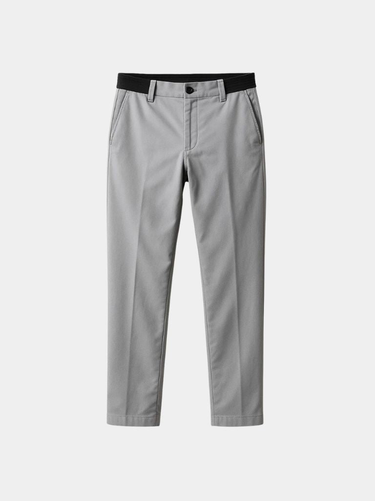 Stretchy Slim Trousers - Cross & Crown - Cross & Crown