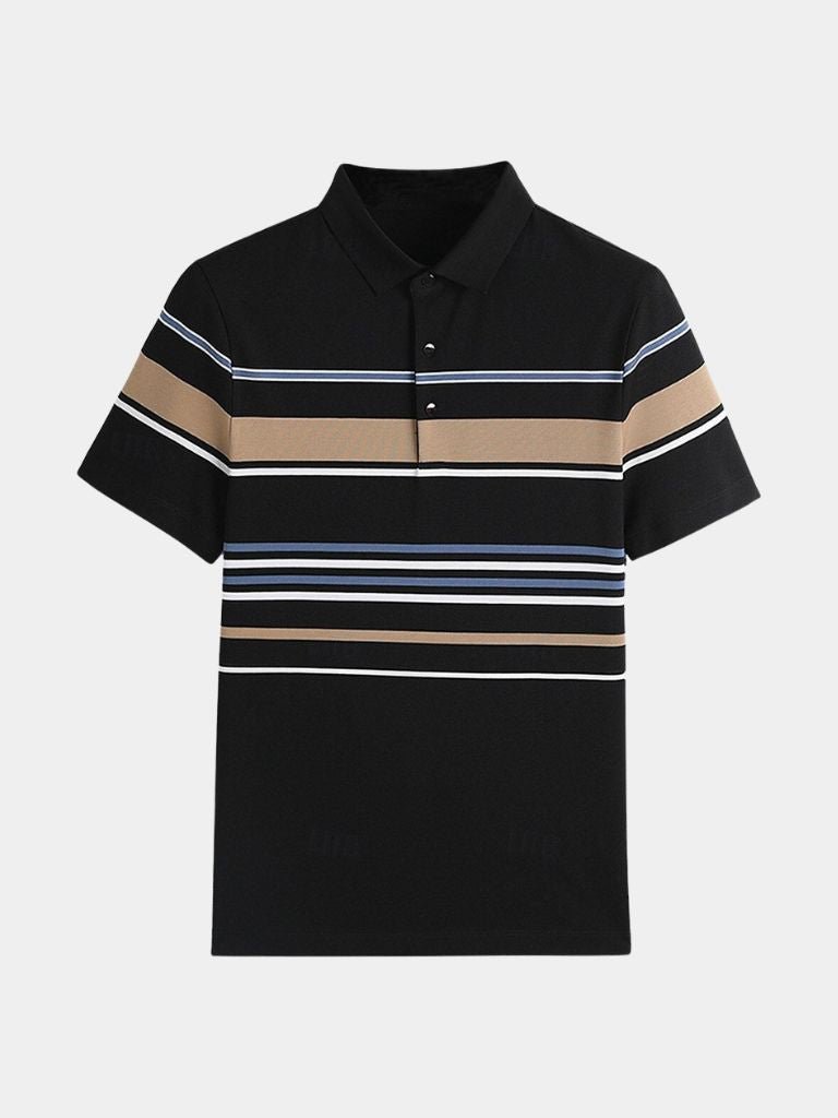 Sunset Stripe Polo – Cross & Crown - Cross & Crown