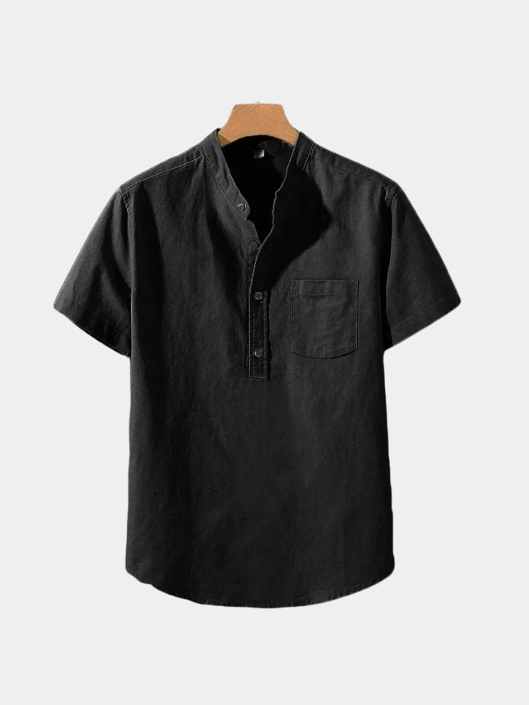 White Wellspring Linen Shirt – Cross & Crown - Cross & Crown