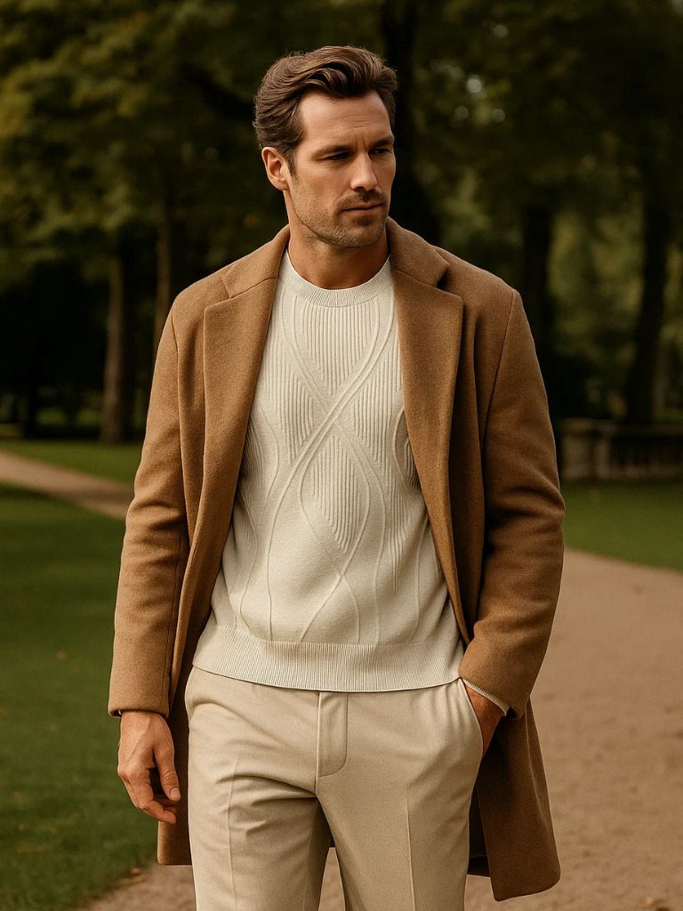 Wool Pullover Sweater - Cross & Crown - Cross & Crown