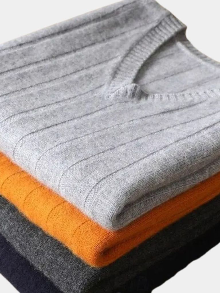 100% Merino Wool Pullover Sweater Vest - Cross & Crown - Cross & Crown