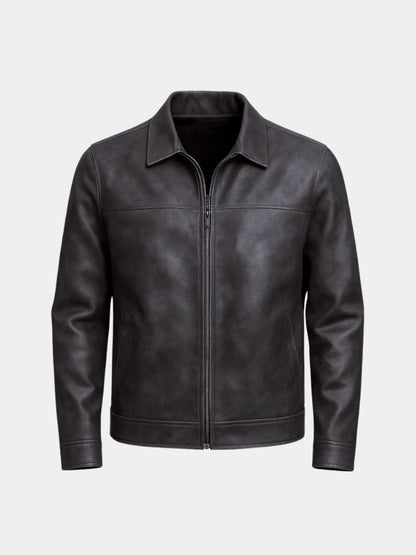 Regent Estate Leather Jacket - Cross & Crown
